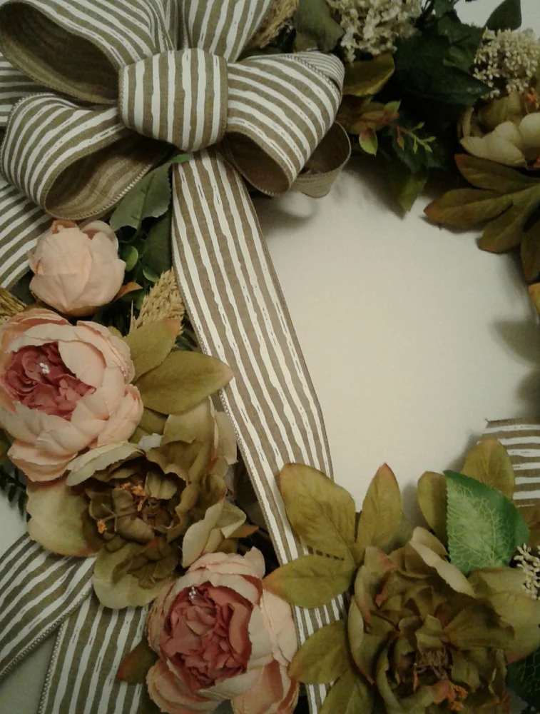 Condolences Sympathy Wreath Arrangement Funeral Wreath Custom Order Final Sale